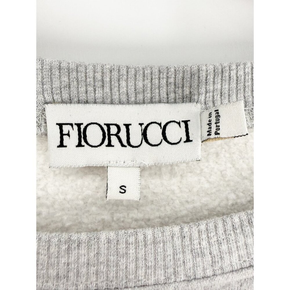 Fiorucci Vintage Angels cropped sweatshirt S in Grey - Picture 2 of 8